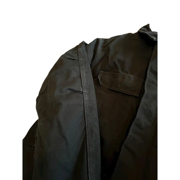 Carhartt Coat Duck Artic Quilt Lined Jacket SZ 46 R  X Large Black C03 BLK - Picture 5 of 11